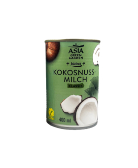 MLECZKO KOKOSOWE 400 G PUSZKI AZJA GREEN MLEKO TŁUSTE 91%
